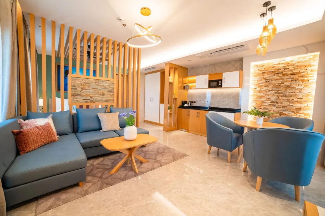 Golden Rock Dive and Nature Resort - Villa Suite - Interior Layout