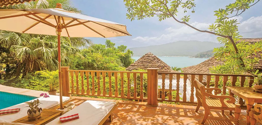 Santhiya Koh Phangan Resort & Spa - Deck Lounge with View