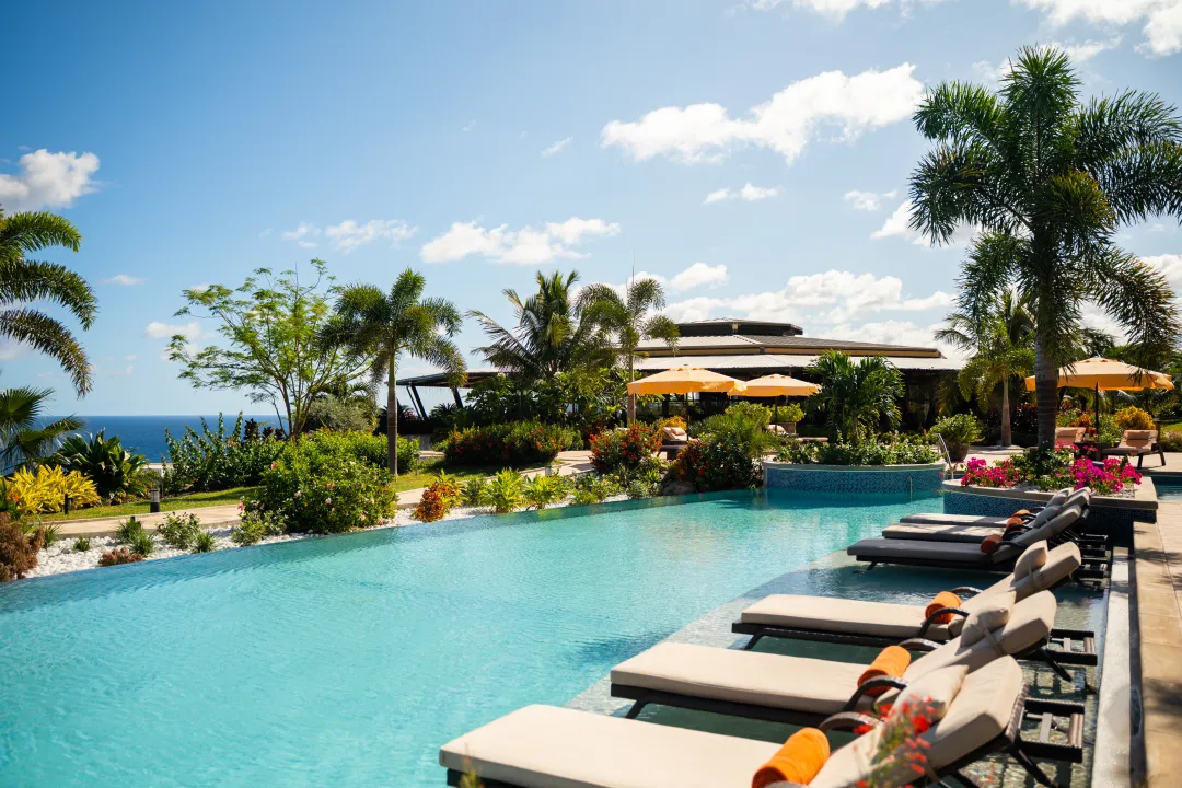 Golden Rock Dive and Nature Resort - Pool beds