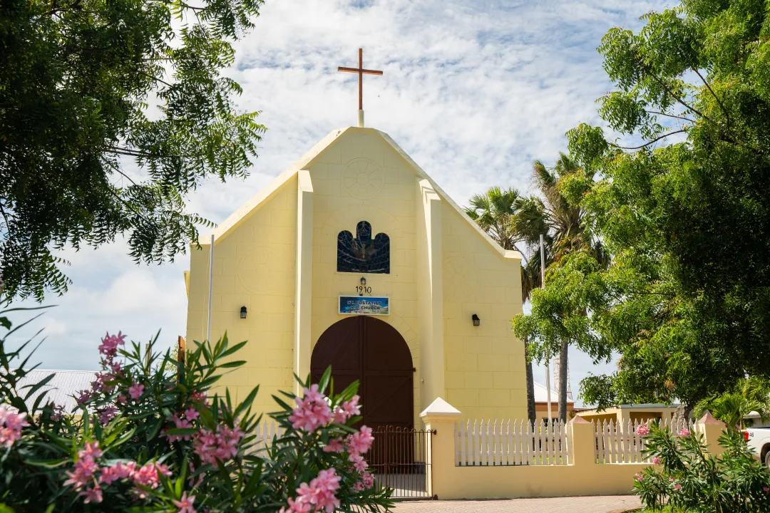 St. Eustatius Island - Fort Oranje Church