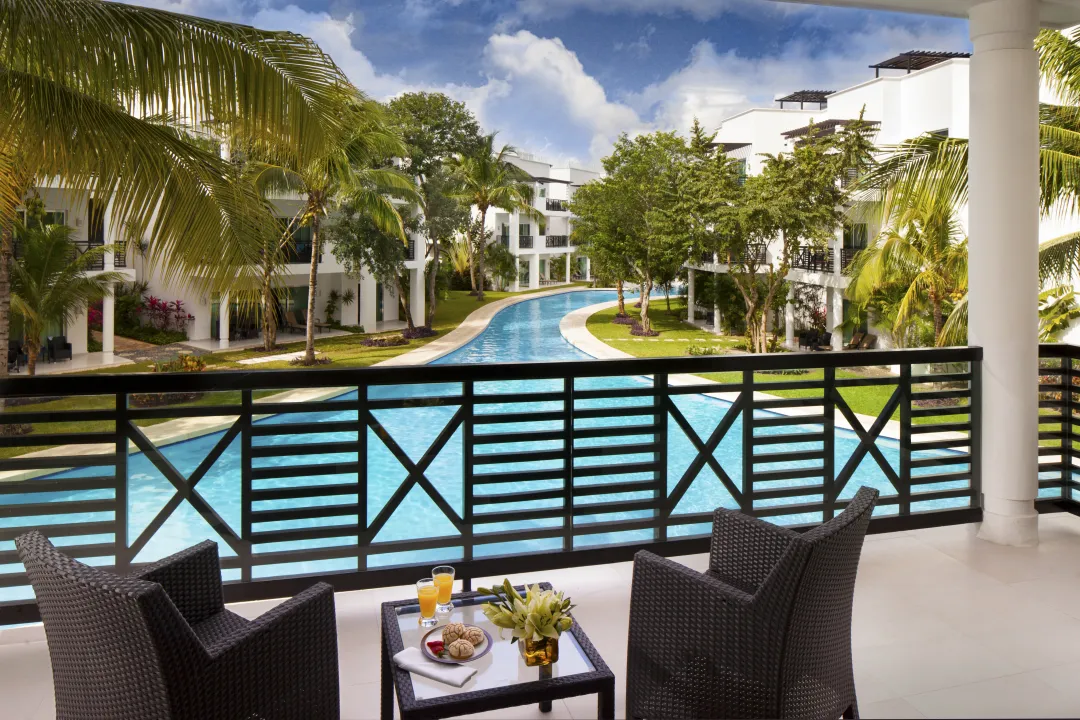 Essence at the Fives Beach - Balcony Lounge with Pool View