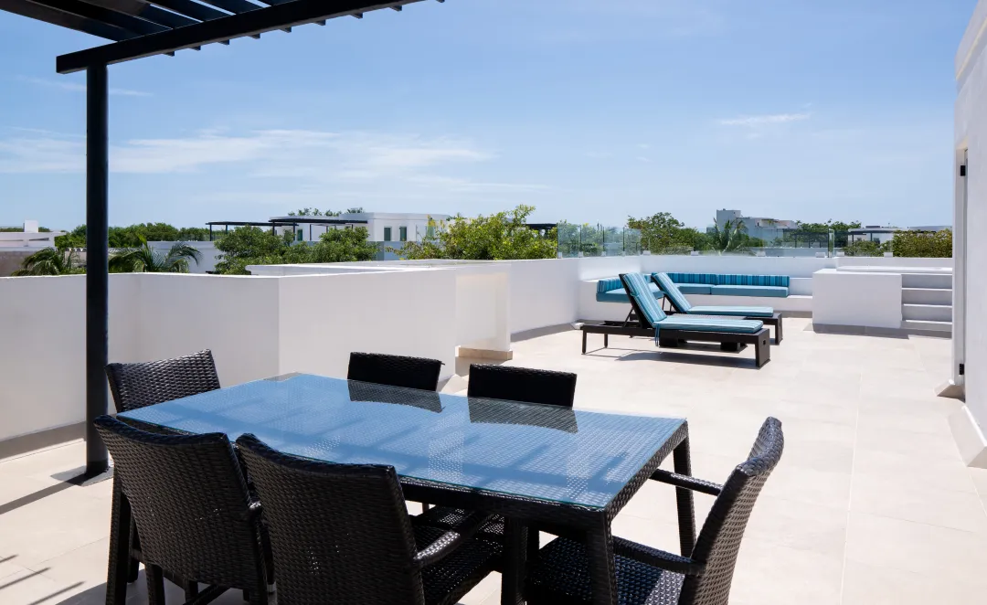 One Bedroom Penthouse Residence - Terrace with Lounge