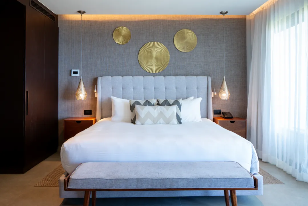 One Bedroom Partial Oceanview Residence - Bedroom