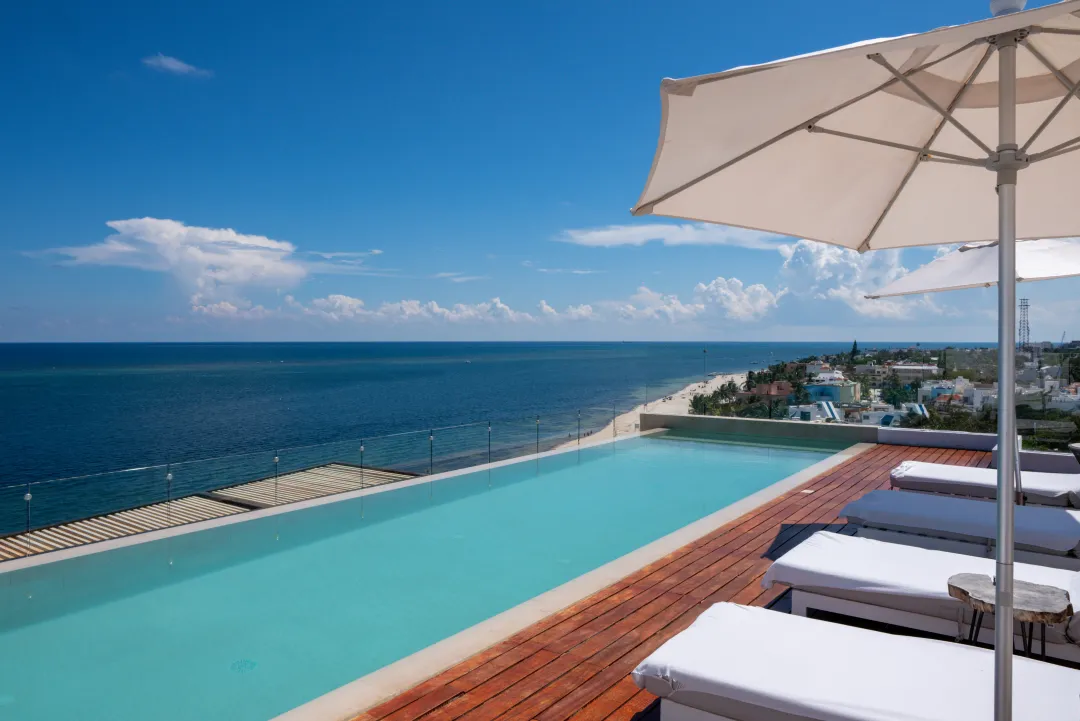 Two Bedroom Presidential Penthouse Residence - Roof top Pool Lounge