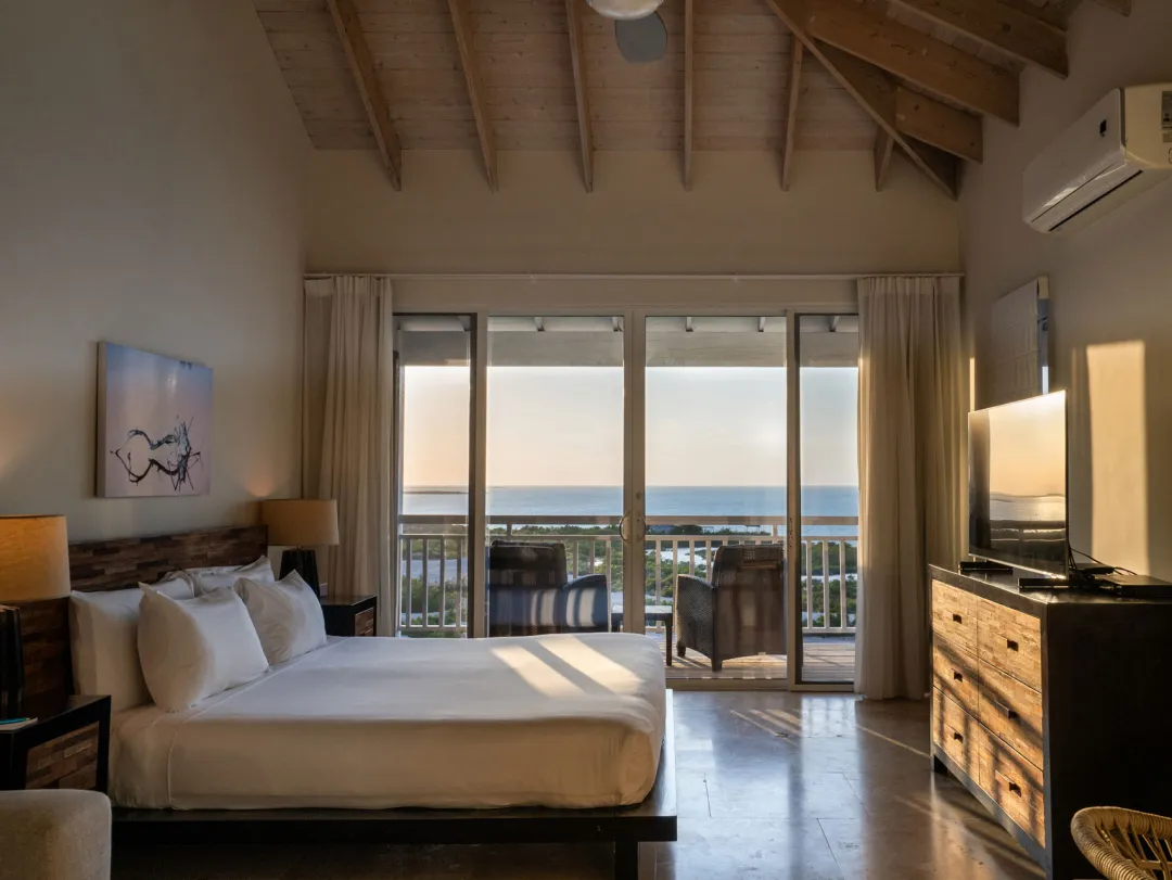 One Bedroom Oceanview Suite - Bedroom