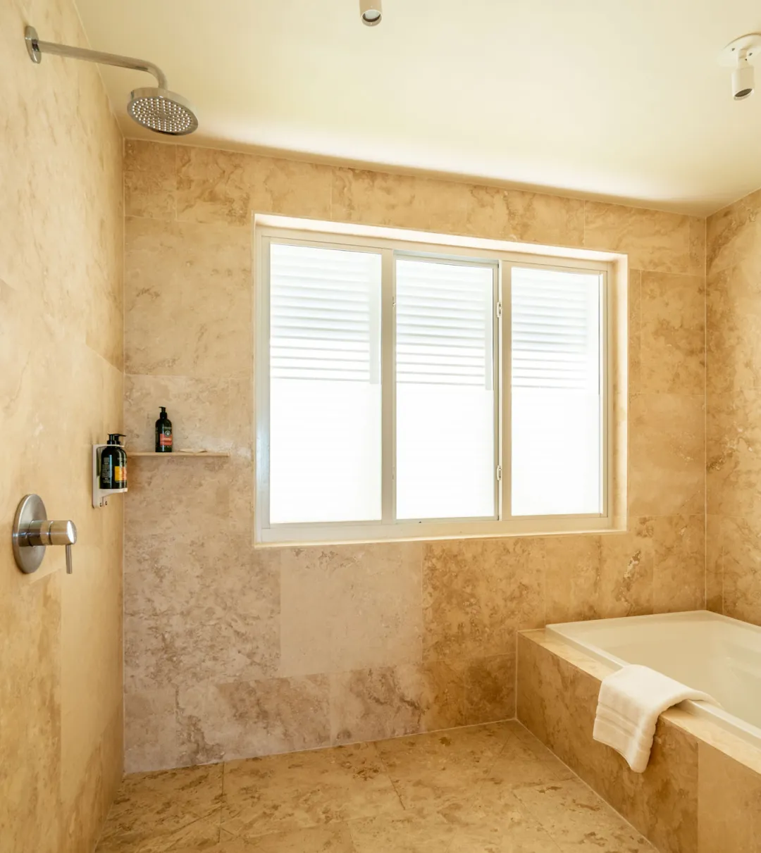 One Bedroom Oceanview Suite - Shower