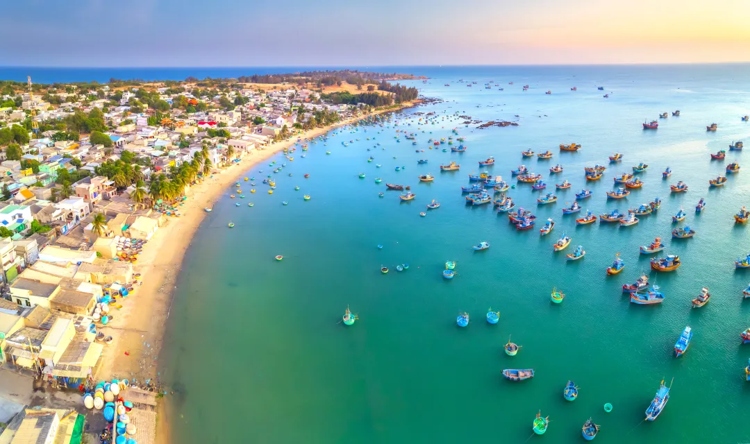 Mui Ne - Beach Aerial View