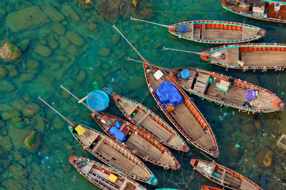 Phu Quoc - Fishing boat on sea