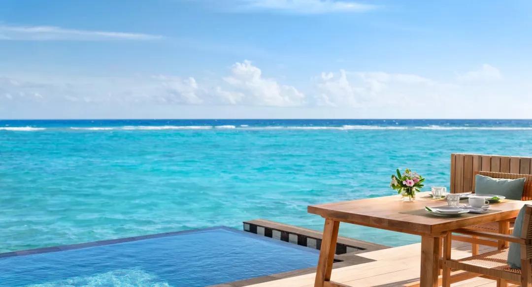 Hilton Maldives Amingiri Resort and Spa - One Bedroom Overwater Pool Villa - Sundeck