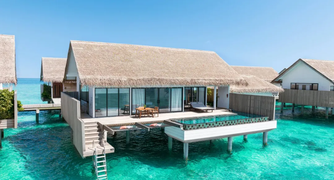 Hilton Maldives Amingiri Resort and Spa - One Bedroom Overwater Suite with Pool - Exterior