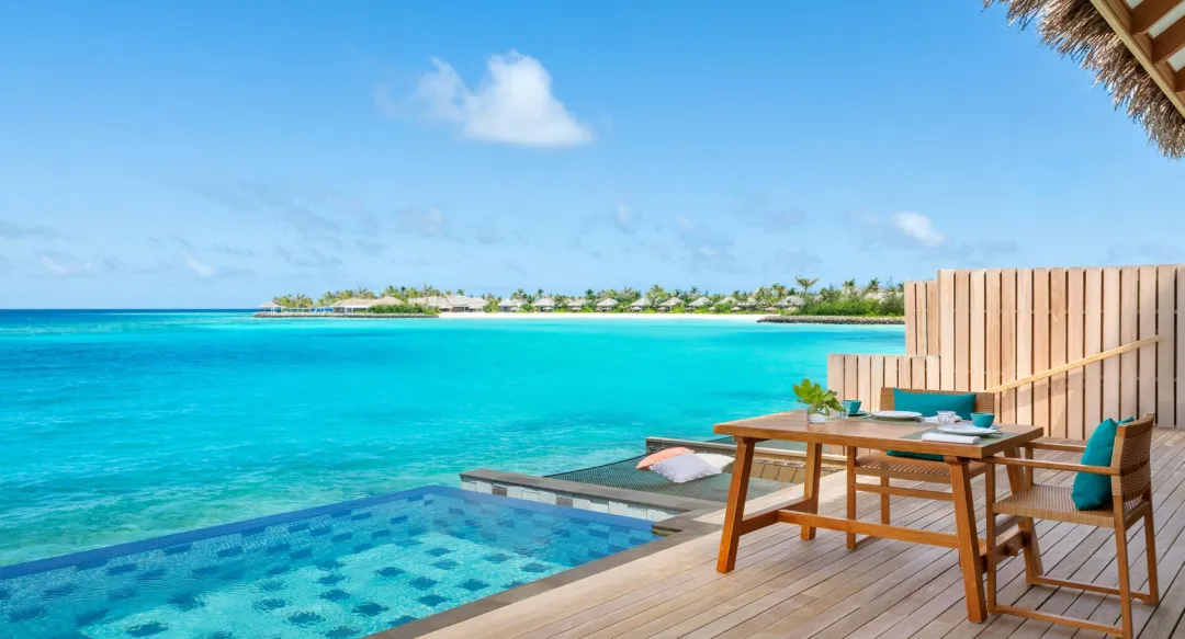 Hilton Maldives Amingiri Resort and Spa - One Bedroom Overwater Suite with Pool -Sundeck
