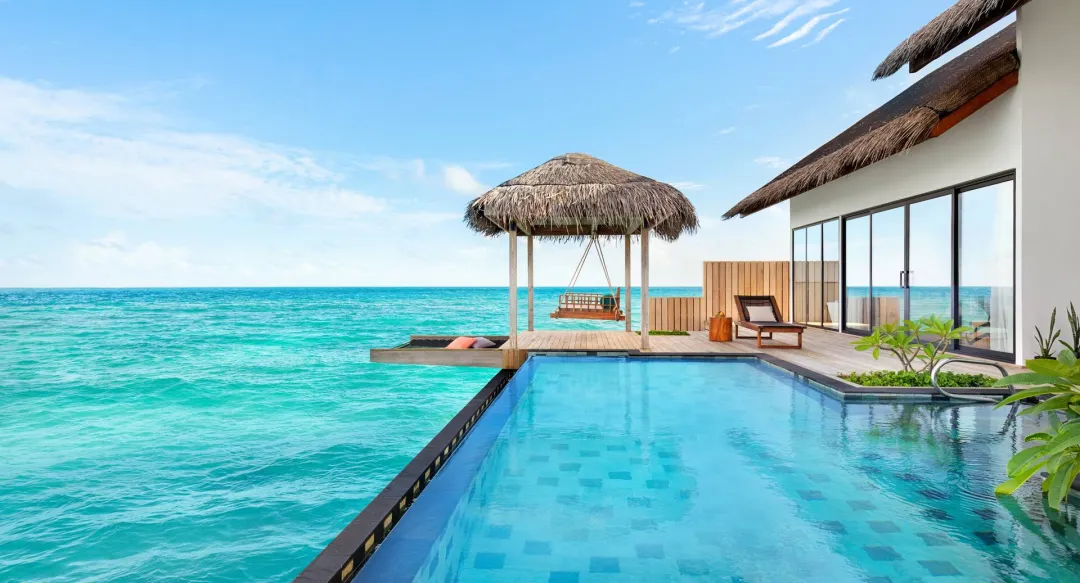 Hilton Maldives Amingiri Resort and Spa - Two Bedroom Overwater Pool Villa - Private Pool