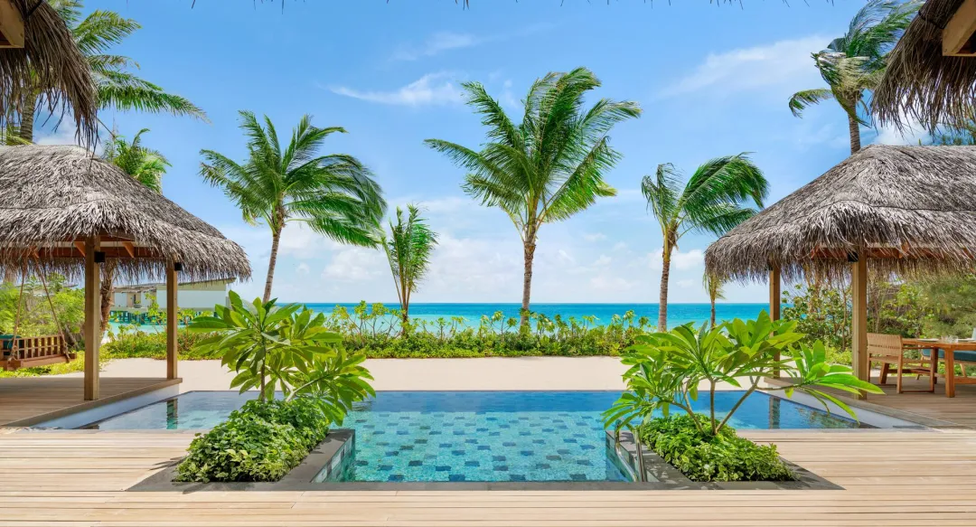 Hilton Maldives Amingiri Resort and Spa - Two Bedroom Beach Pool Villa - Private Pool