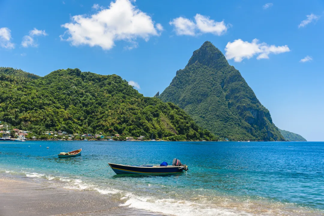 Paradise beach at Soufriere Bay 