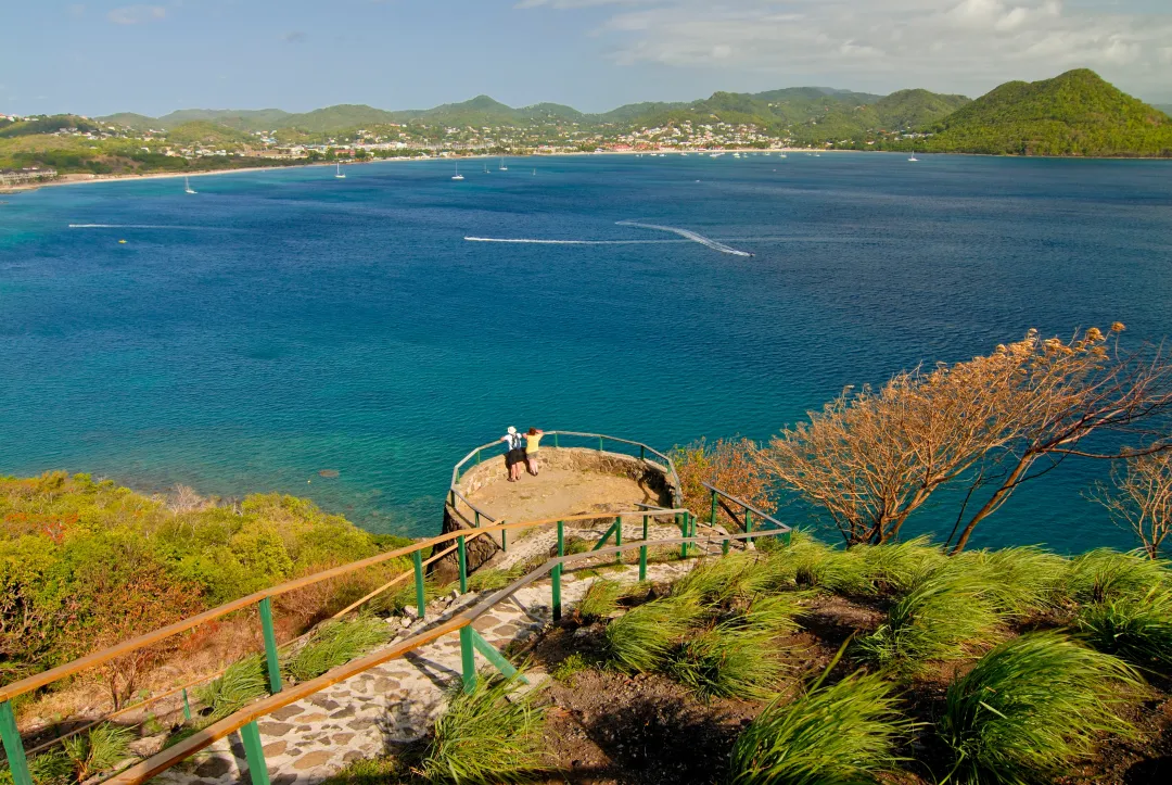 Pigeon Point down to Rodney Bay St Lucia