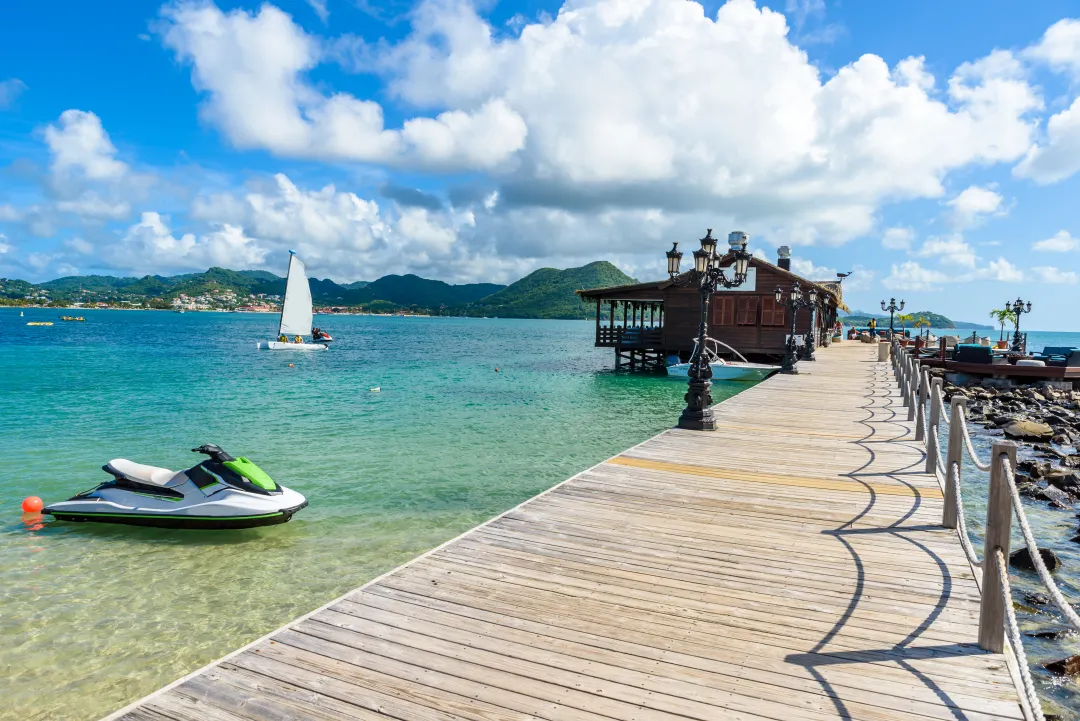 Pigeon Island Beach
