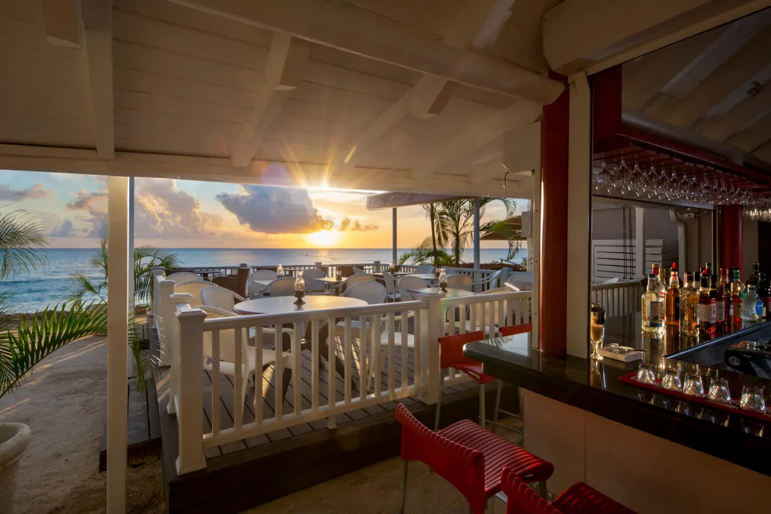 The Club Barbados - Restaurant View