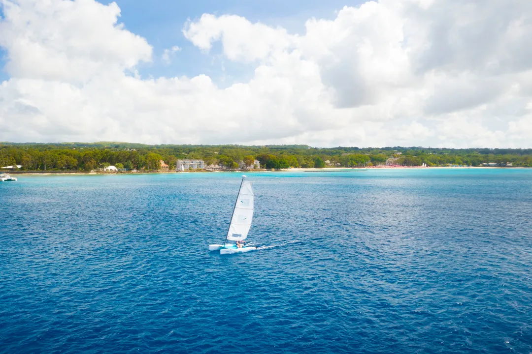The Club Barbados -Catamaran sailing