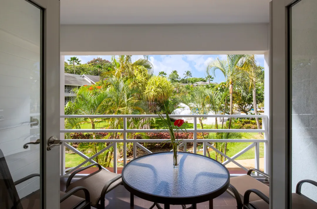 The Club Barbados - One Bedroom Garden View Suite - Terrace