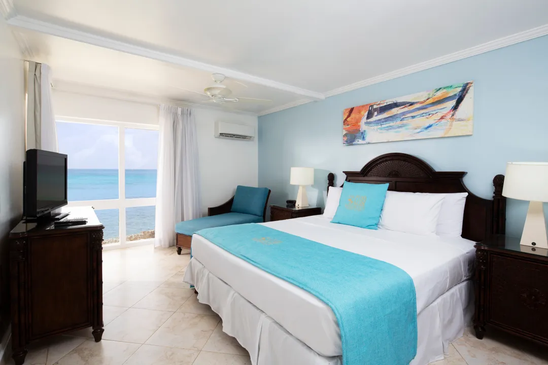 The Club Barbados  One Bedroom Ocean Front Suite - View
