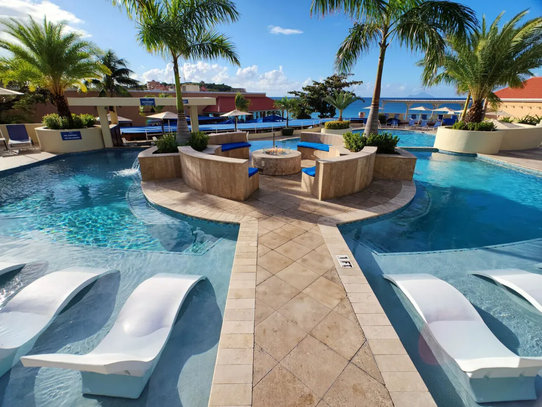 Oceans at Divi Little Bay - Pool Lounge