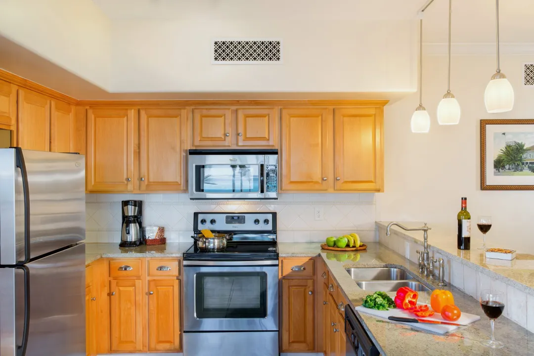 One Bedroom Suite Garden View - Kitchen Aeria