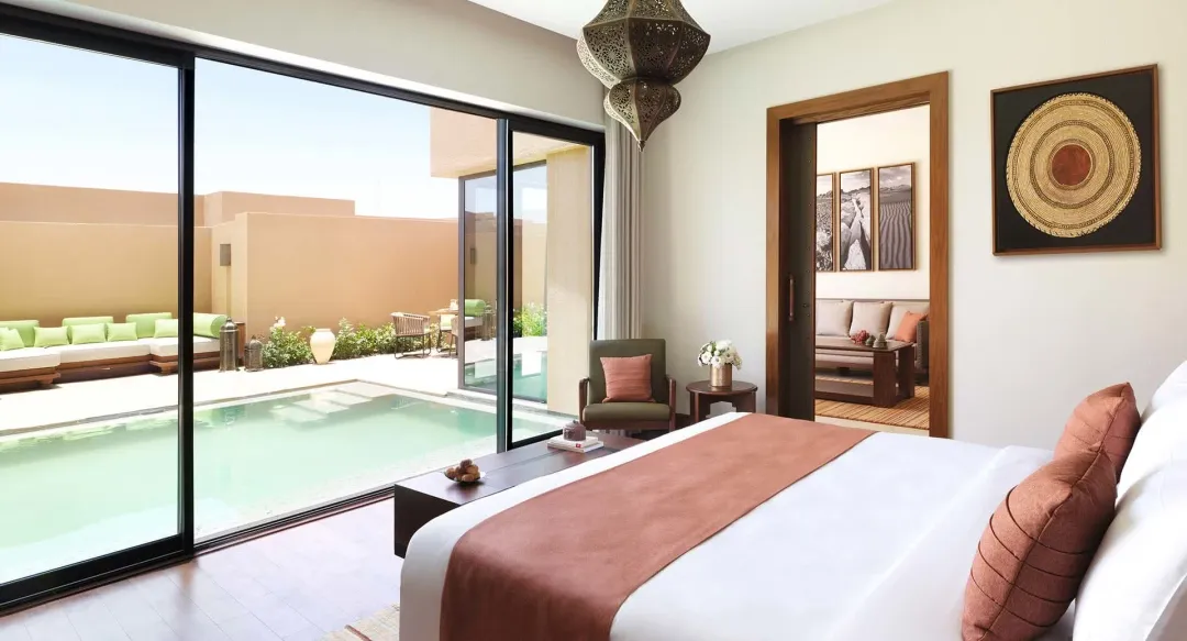 One Bedroom Garden Pool Villa - Bedroom