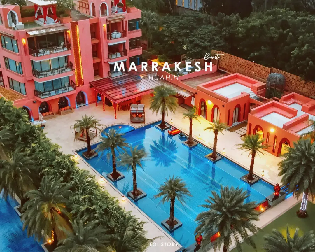 Marrakesh Hua Hin Resort - Hotel Aerial View