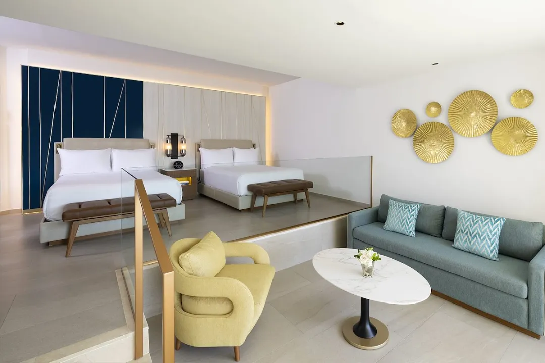 Caribbean Sand Suite Double Beds and Sofa Bed - Twin Bed