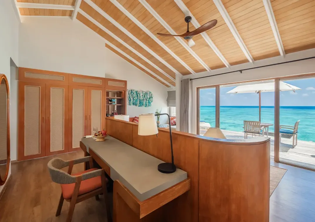 Over Water Villa - Seating Aeria with Sea View