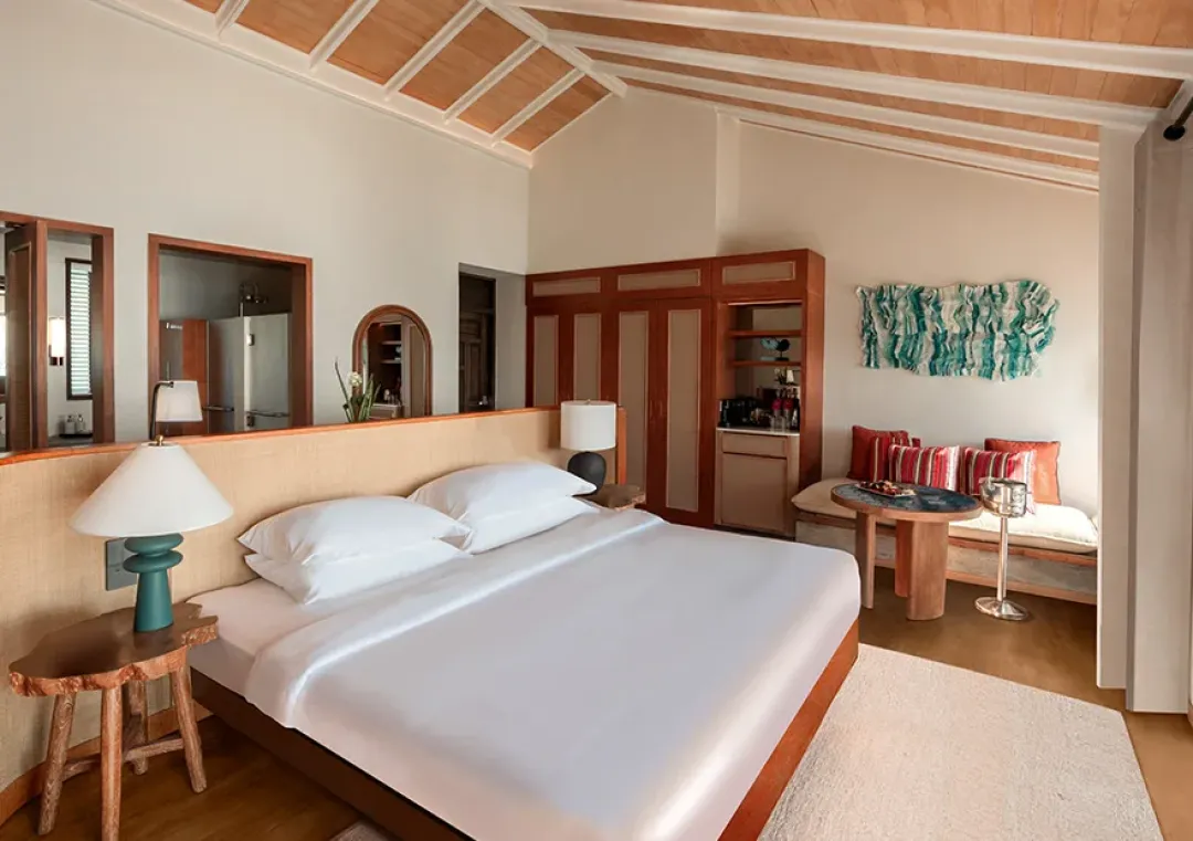 Over Water Villa - Bedroom