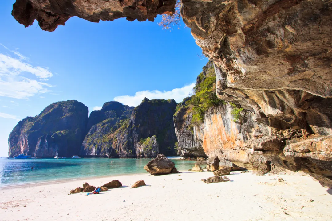View of Maya Bay  Phi Phi island