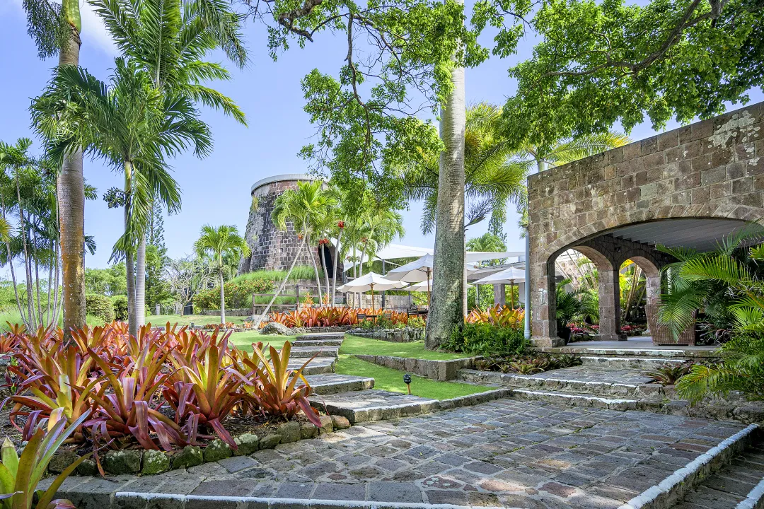 Montpelier Plantation - Mill Privve and Courtyard