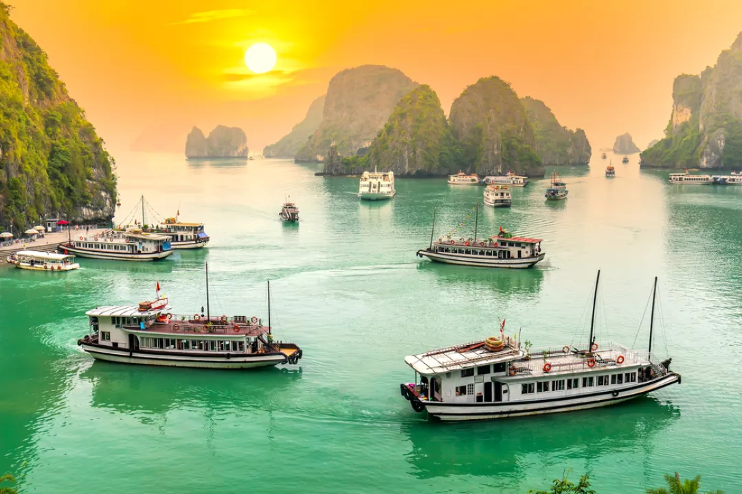 The UNESCO World Heritage Site Sunset View