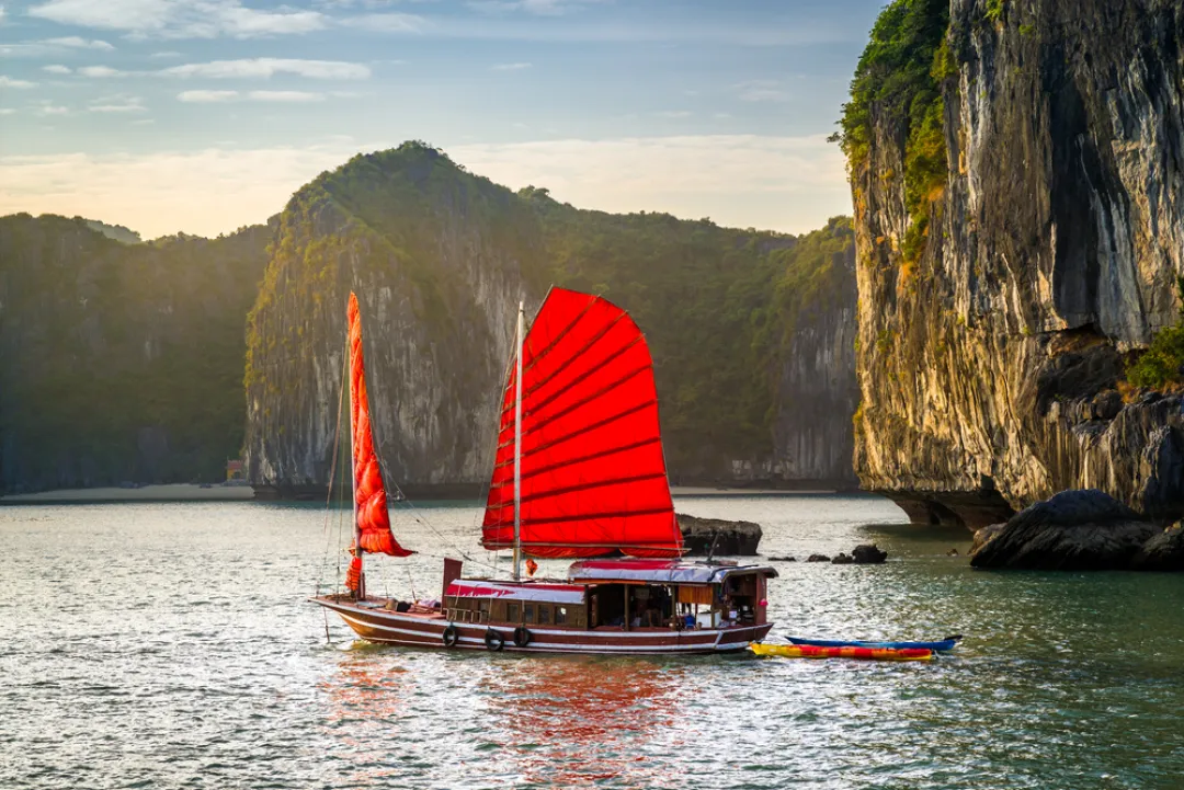 wonderful Ha Long Bay Unesco world heritage in Vietnam