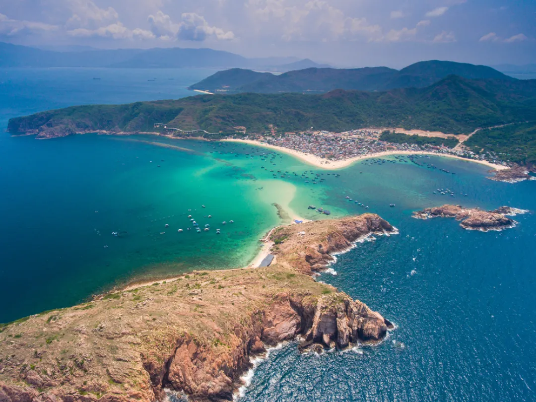 Sea landscape in Quy Nhon
