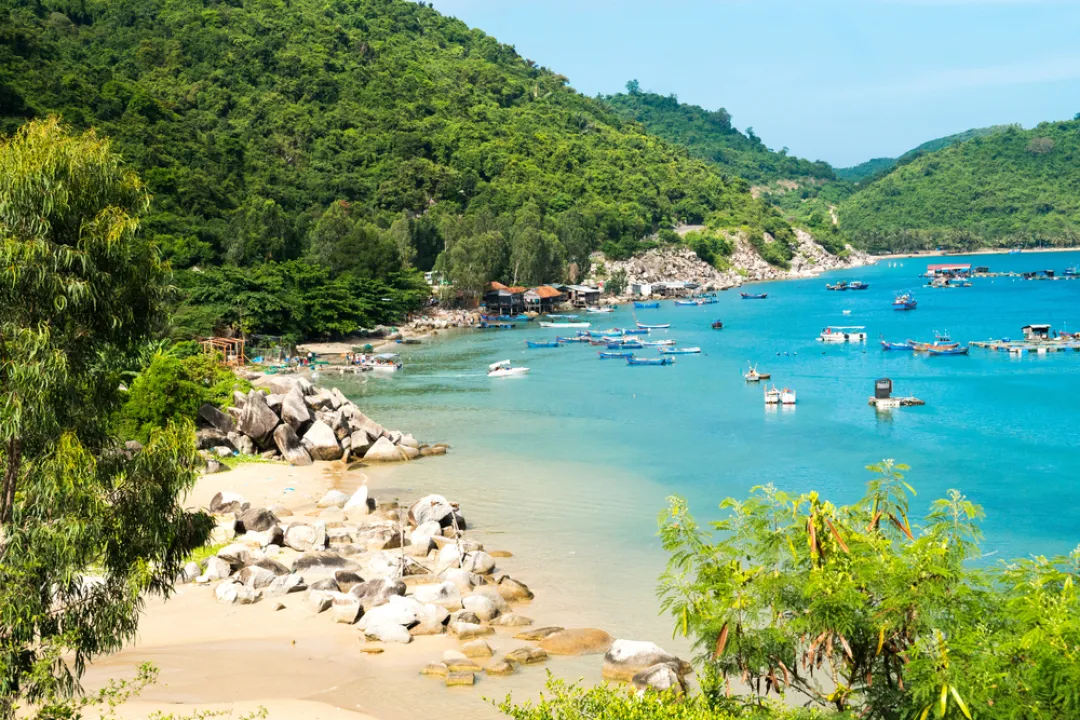 Beautiful sea landscape in Quy Nhon