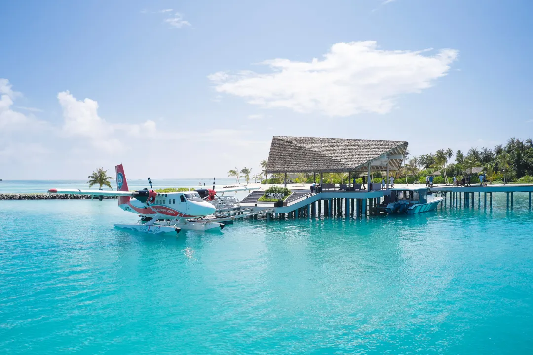 Le Meridien Maldives - Arrival Jetty