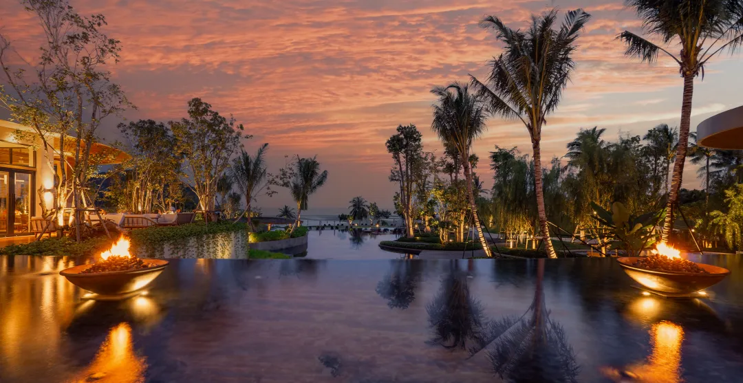 Anantara Koh Yao Yai Resort & Villas - Lobby at night