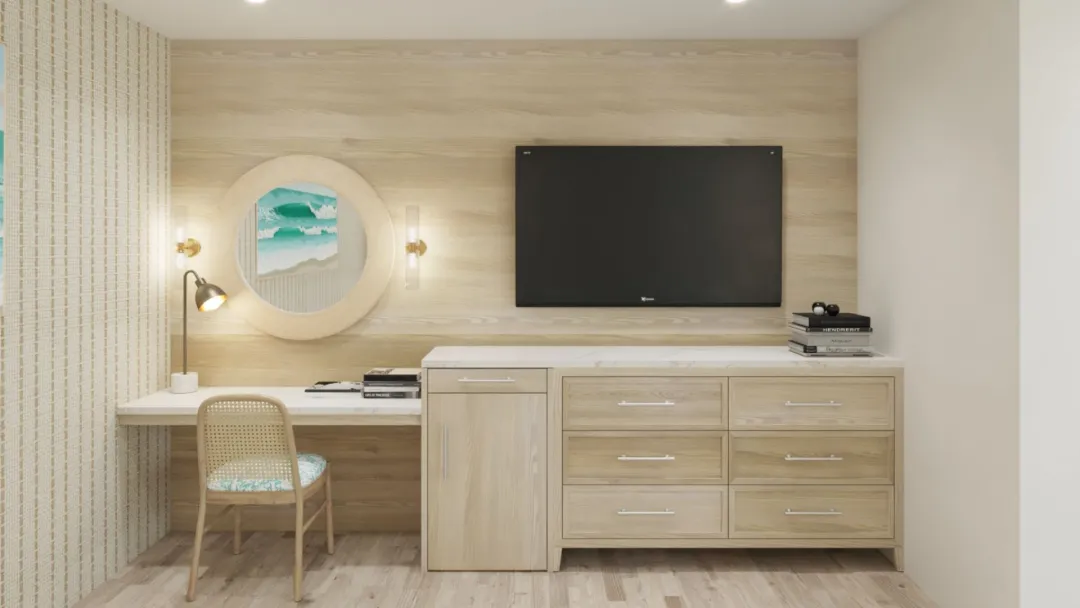 Windjammer Landing -Oasis Guest Room - Living Space