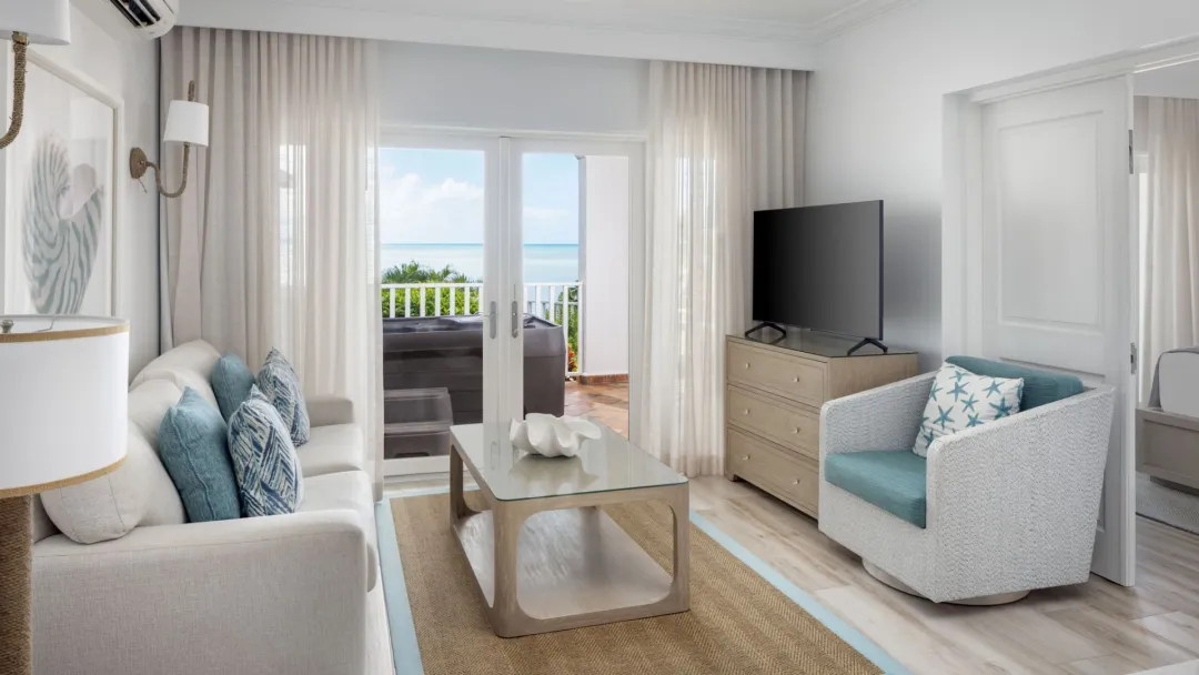 One Bedroom Coastline Suite - Seating Aeria