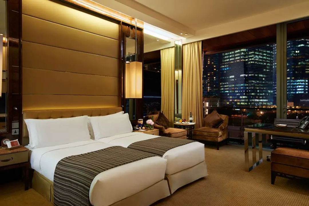 The Fullerton Bay Hotel Singapore - Deluxe Room - Twin Bed