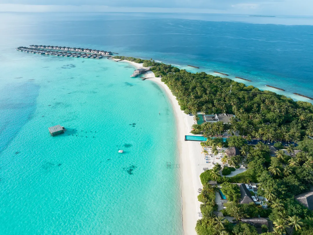 Fairmont Sirru Fen Fushi - Aerial View