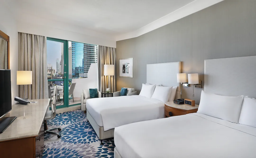 Hlton Dubai Jumeirah - Two Queen Beds Deluxe Room