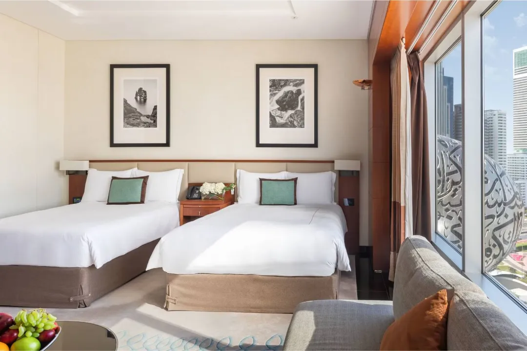 Jumeirah-Emirates-Tower-Two-Bedroom-Family-Room-Twin-Bedroom