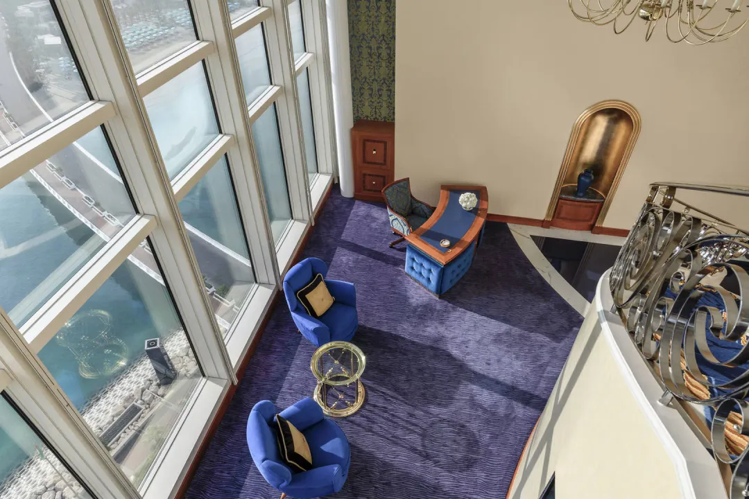 Burj-Al-Arab-Duplex-Panoramic-Suite-View-from-the-higher-floor