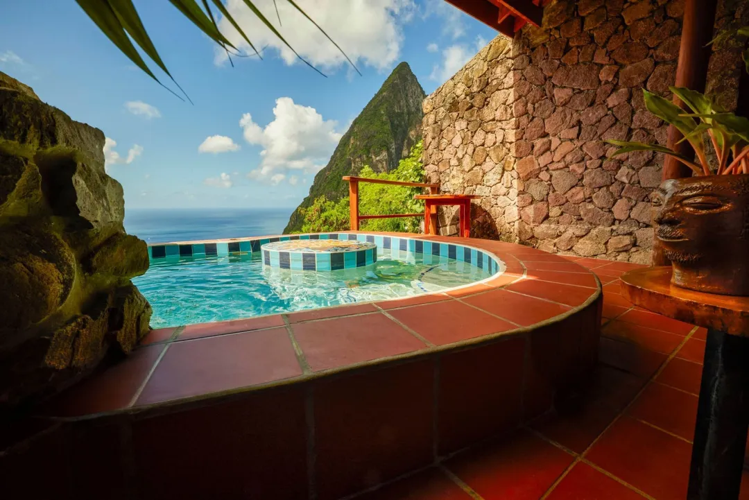 Gros Piton Suite - Bedroom View