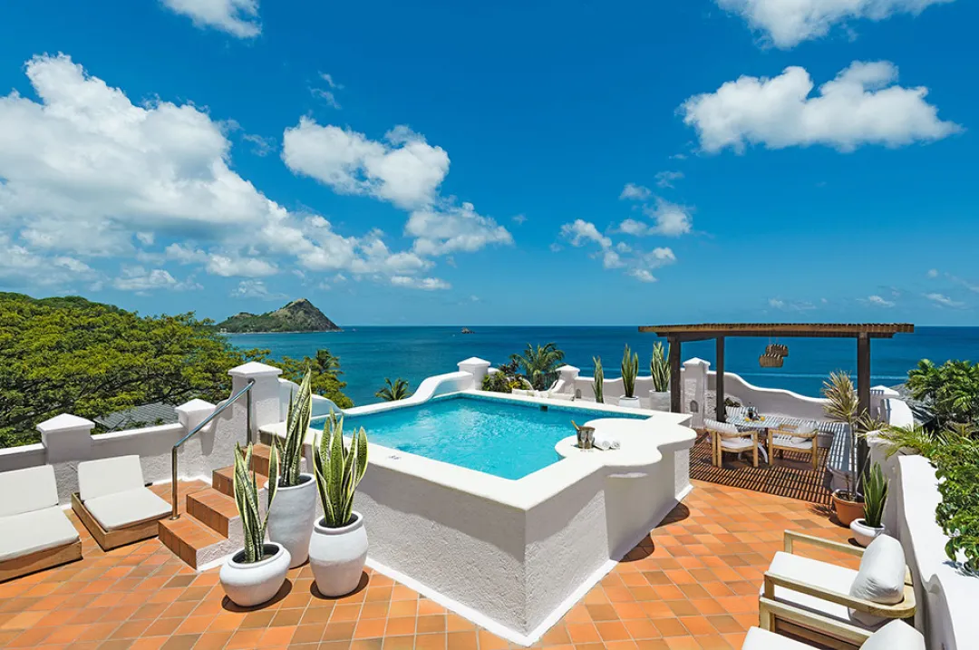 Oceanview Suite with Pool & Roof Terrace -Pool View