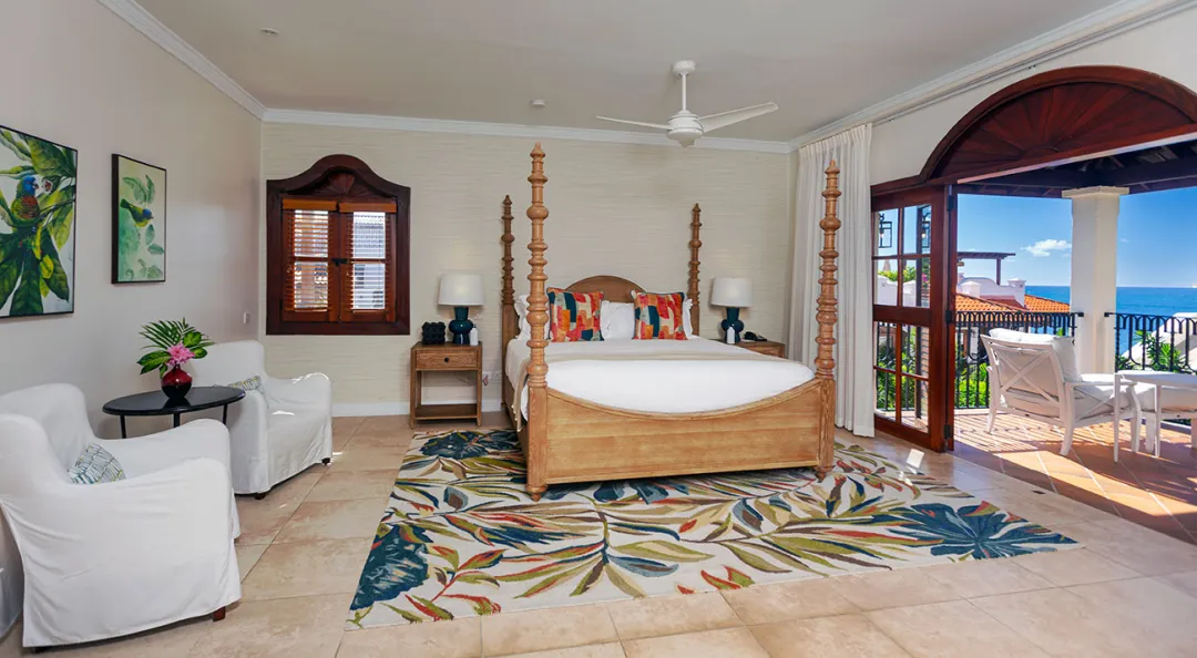 Oceanview Suite with Pool & Roof Terrace - Bedroom