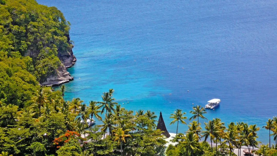 Anse Chastanet St. Lucia - Aerial View